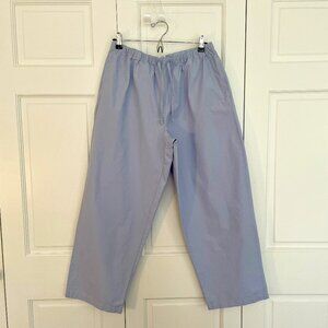 Mate the Label Organic Poplin Pants | PERIWINKLE | Size M
